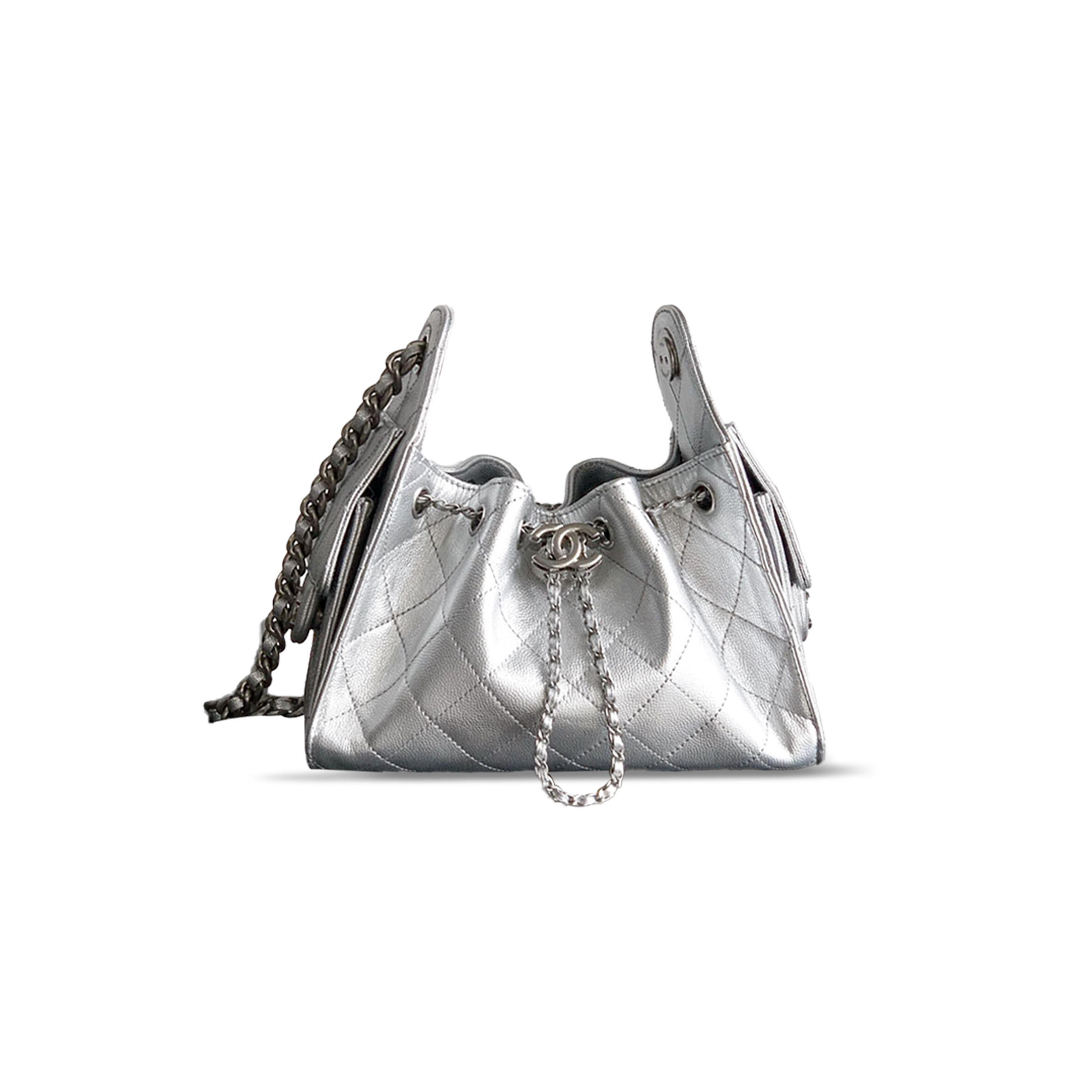 CHANEL MASTER 25 MINI HOBO BAG GRAINED CALFSKIN AS5631 (22*20*12.5cm)
